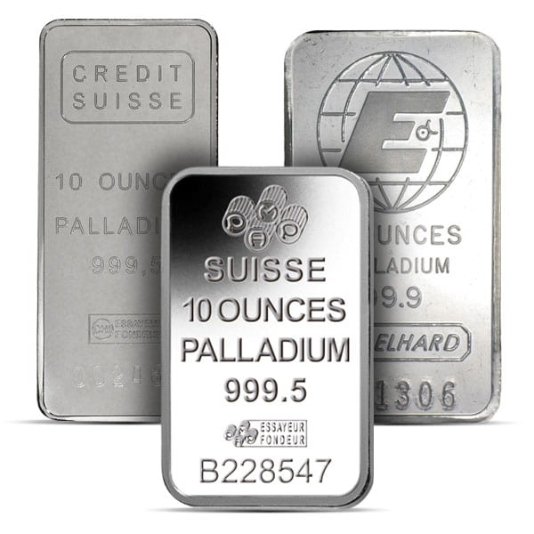 Palladium Bars & Bullion