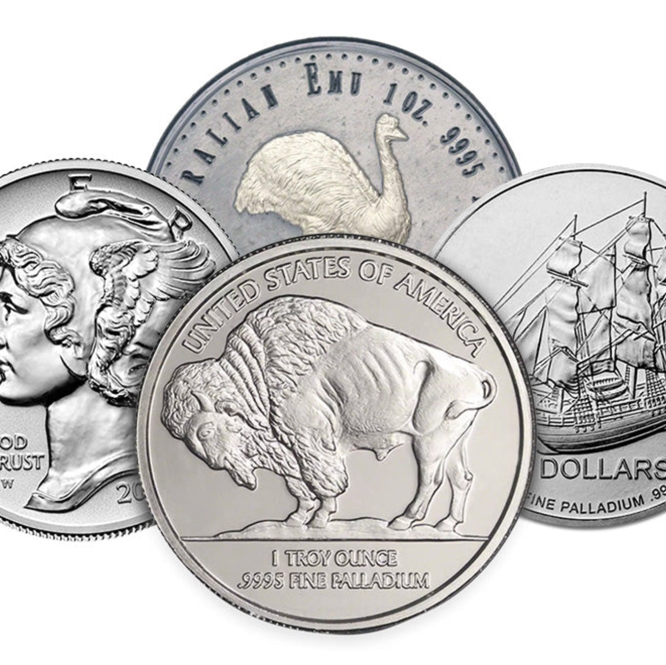 Palladium Coins and Bullion