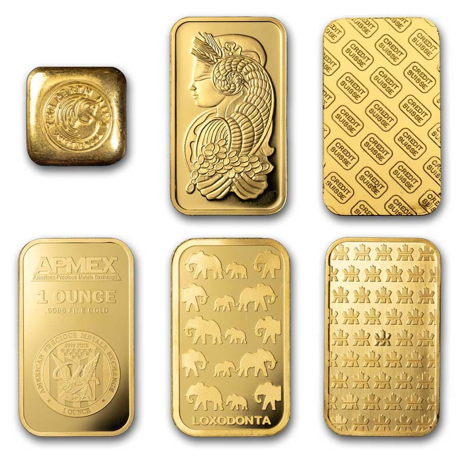 Gold 1 oz Bar Bullion (Secondary Market)