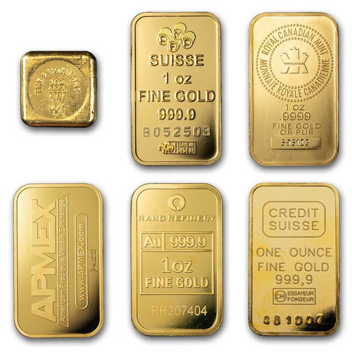 Gold 1 oz Bar Bullion (Secondary Market)