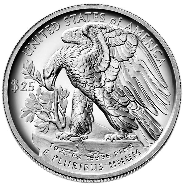 Palladium American Eagle 1 oz Coin (Random Year, BU)