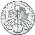 Silver Austria Philharmonic 1 oz Coin (Random Year, BU)