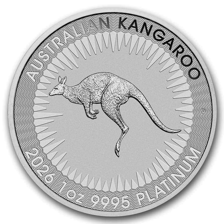 Platinum Australian Kangaroo 1 oz Coin (2026, BU)