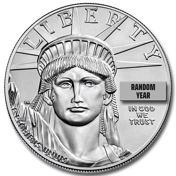 Platinum American Eagle 1oz Coin (Random Year, BU)