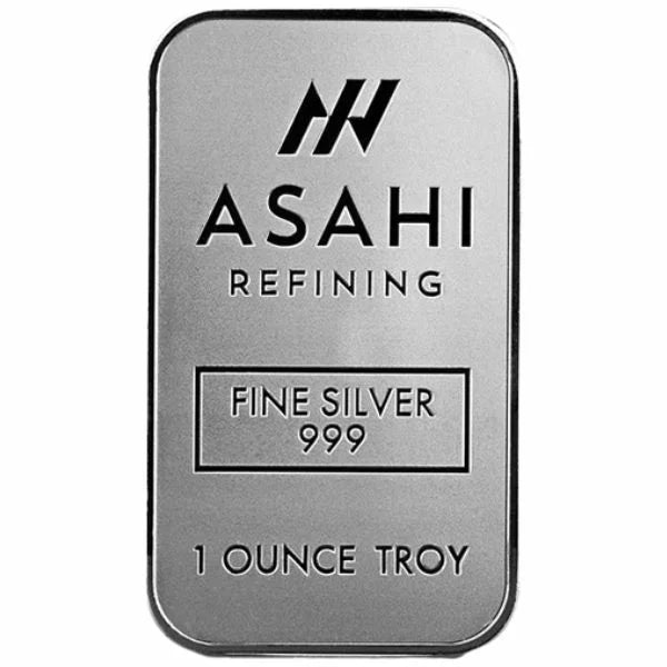 Silver Asahi 1 oz Bar Bullion