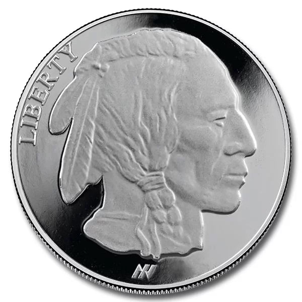Silver Asahi Buffalo 1 oz Round (BU)