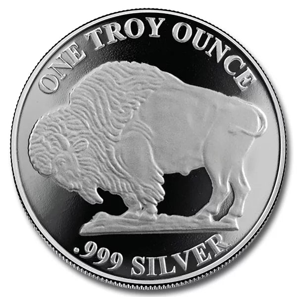 Silver Asahi Buffalo 1 oz Round (BU)