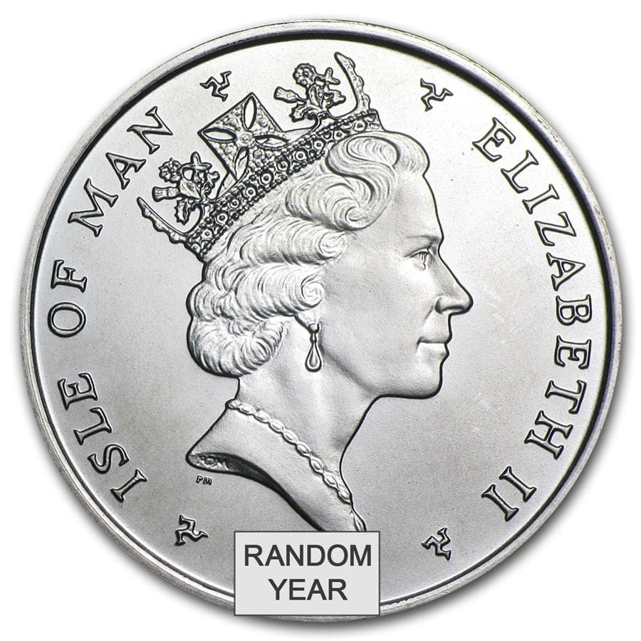Platinum Isle of Man 1 oz Coin (Random Year, BU)